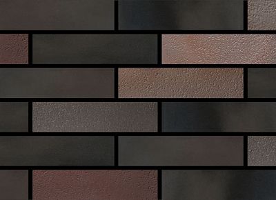 Кирпич керамический Копыловская керамика одинарный Флеш Нуар Бархан