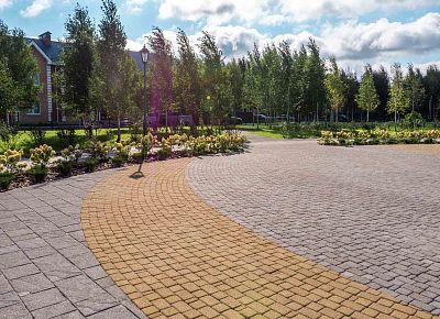 Тротуарная плитка Поревит Гранит "СТАРЫЙ ГОРОД" Б.1.Фсм.6