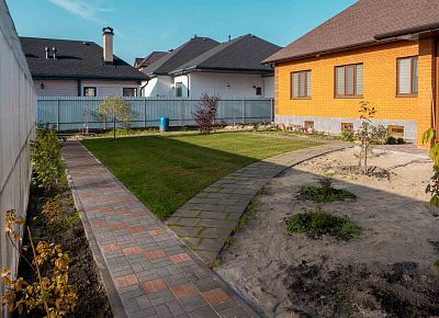 Тротуарная плитка Поревит Гранит "ПРЯМОУГОЛЬНИК" Б.2.П.6