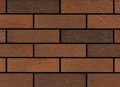 Кирпич керамический Копыловская керамика лицевой 1 НФ Дарк Флеш Дюна