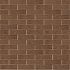Кирпич керамический лицевой ОСМиБТ коричневый рустик 0,7 НФ