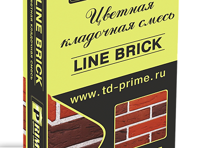 Prime Цветная кладочная смесь Line Brick "Wasser" Серая, 25 кг