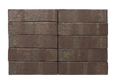 Кирпич керамический лицевой ОСМиБТ коричневый антик с посыпкой 1 НФ