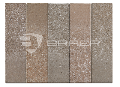 Кирпич керамический лицевой с утолщенной стенкой  BRAER MAX Дакар, терра 1 НФ