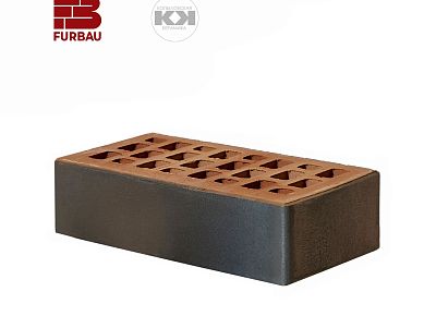 Кирпич керамический Копыловская керамика одинарный Флеш Нуар